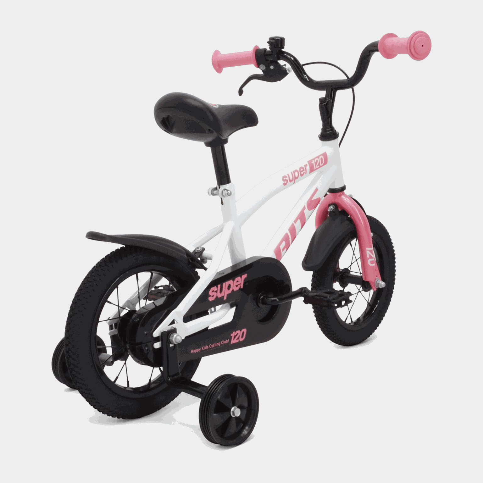 Super 12 EU WHITE/PINK 26, Lasten polkupyörät - full image 3