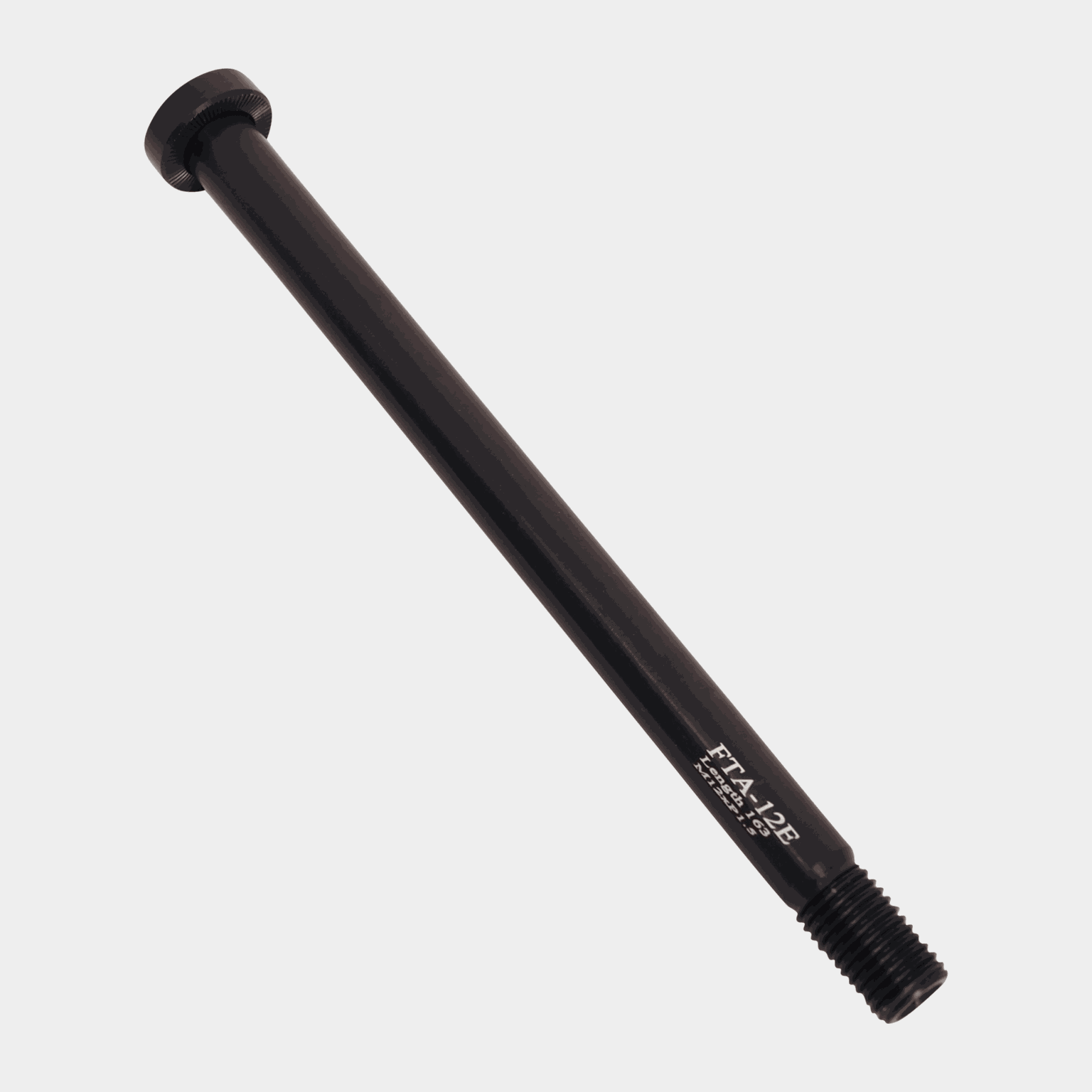 XTA-12E Rear Thru Axle | L: 163mm, TL: 20mm, TP: M12xP1.5 - full image 1