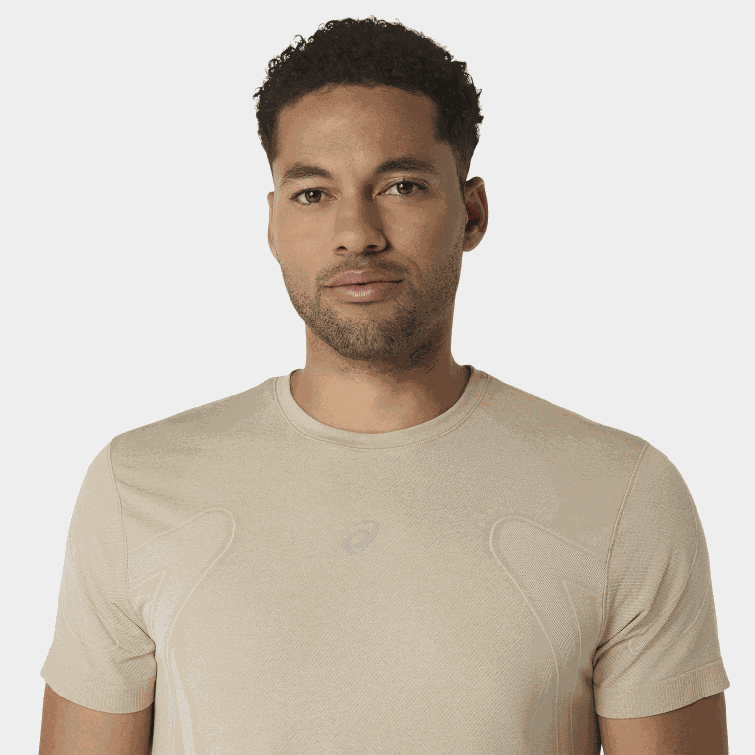 Road Seamless Short Sleeve Short Sleeve Top, miesten treenipaita - full image 4