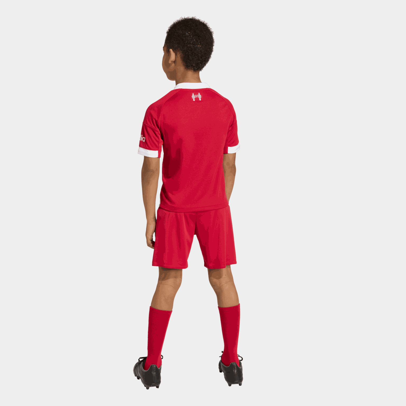 Liverpool Home Mini 2025/26, lasten jalkapalloasu 25/26 - full image 3