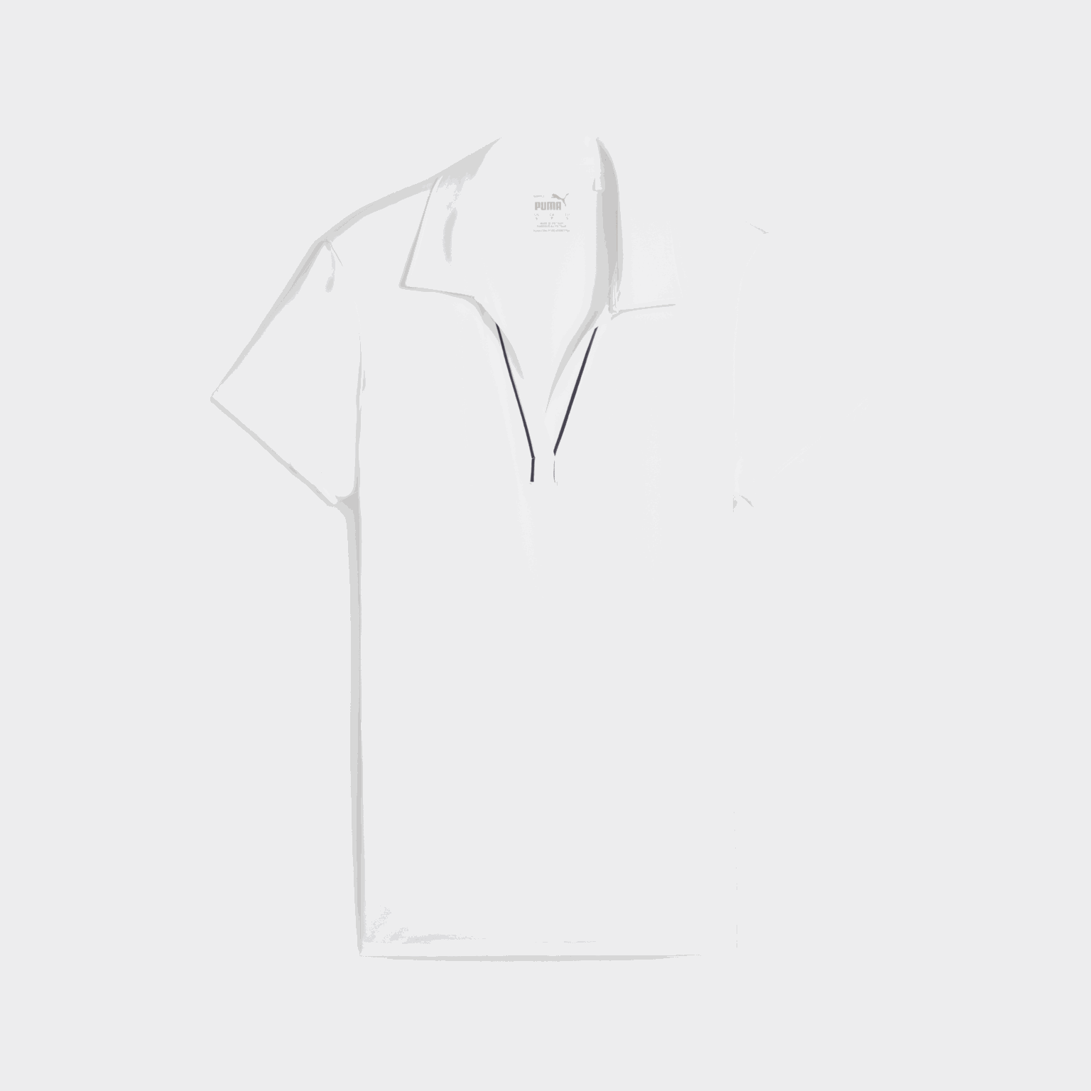 Cloudspun Piped Short-Sleeve Polo, naisten pikeepaita, golfiin - full image 4