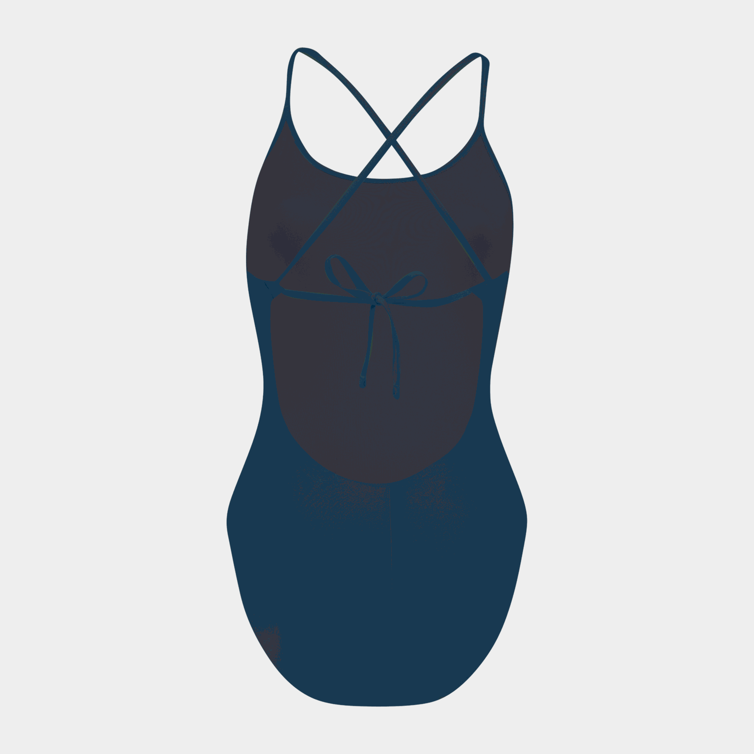 Swim V-Neck Crossback Swimsuit 1P, naisten uimapuku - full image 2