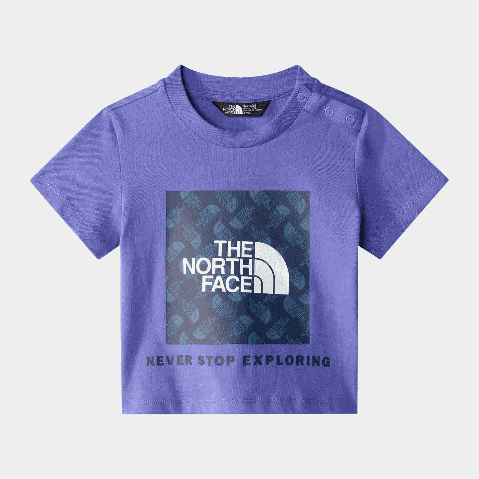 Baby S/S Box Infill Print Tee - full image 1
