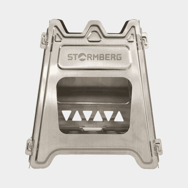 Stainless Steel Wood Stove, risukeitin - Lisävarusteet - Silver | XXL