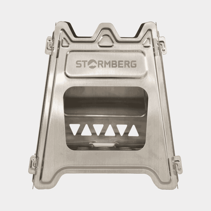 Stainless Steel Wood Stove, risukeitin - full image 1
