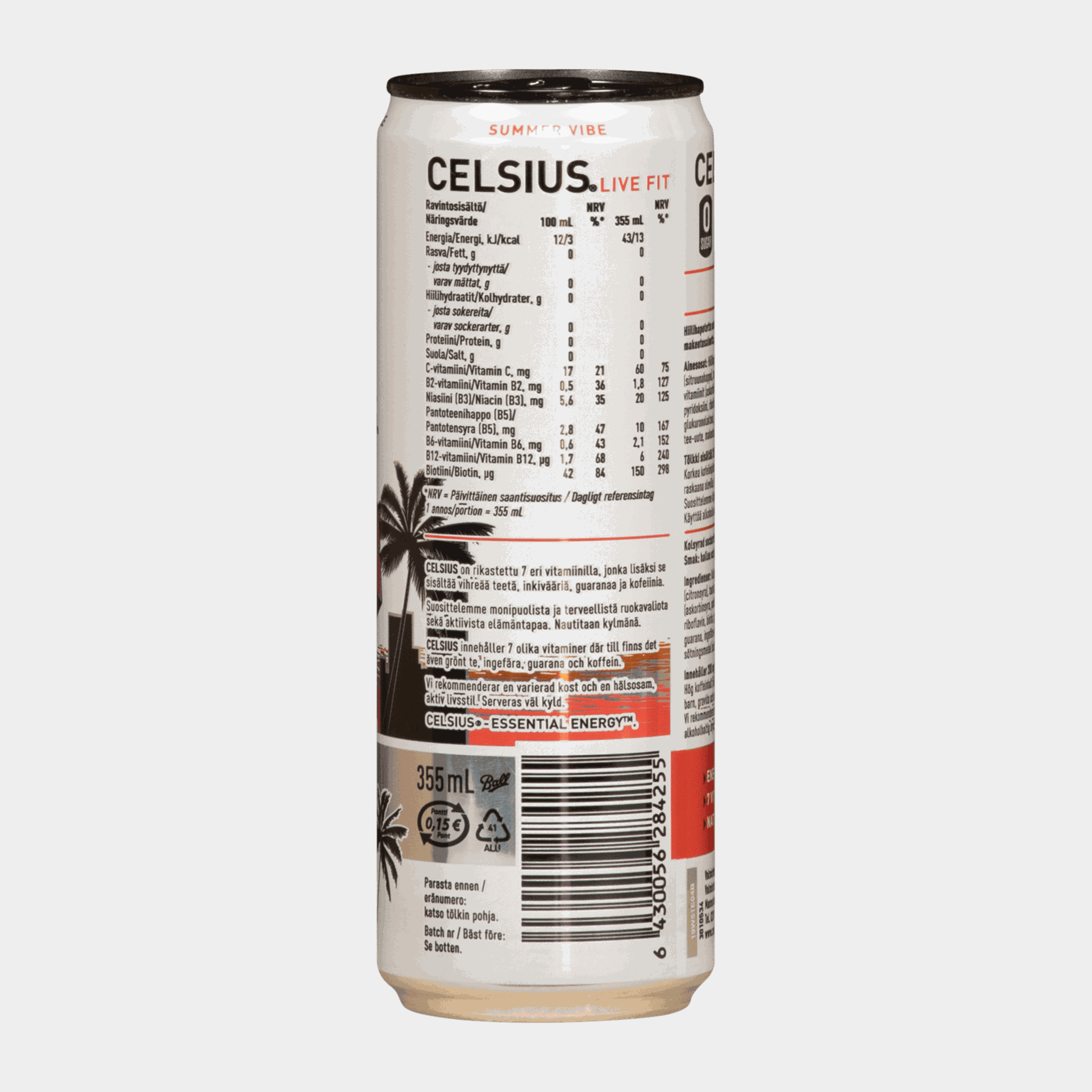 Celsius Summer Vibe, energiajuoma - full image 2