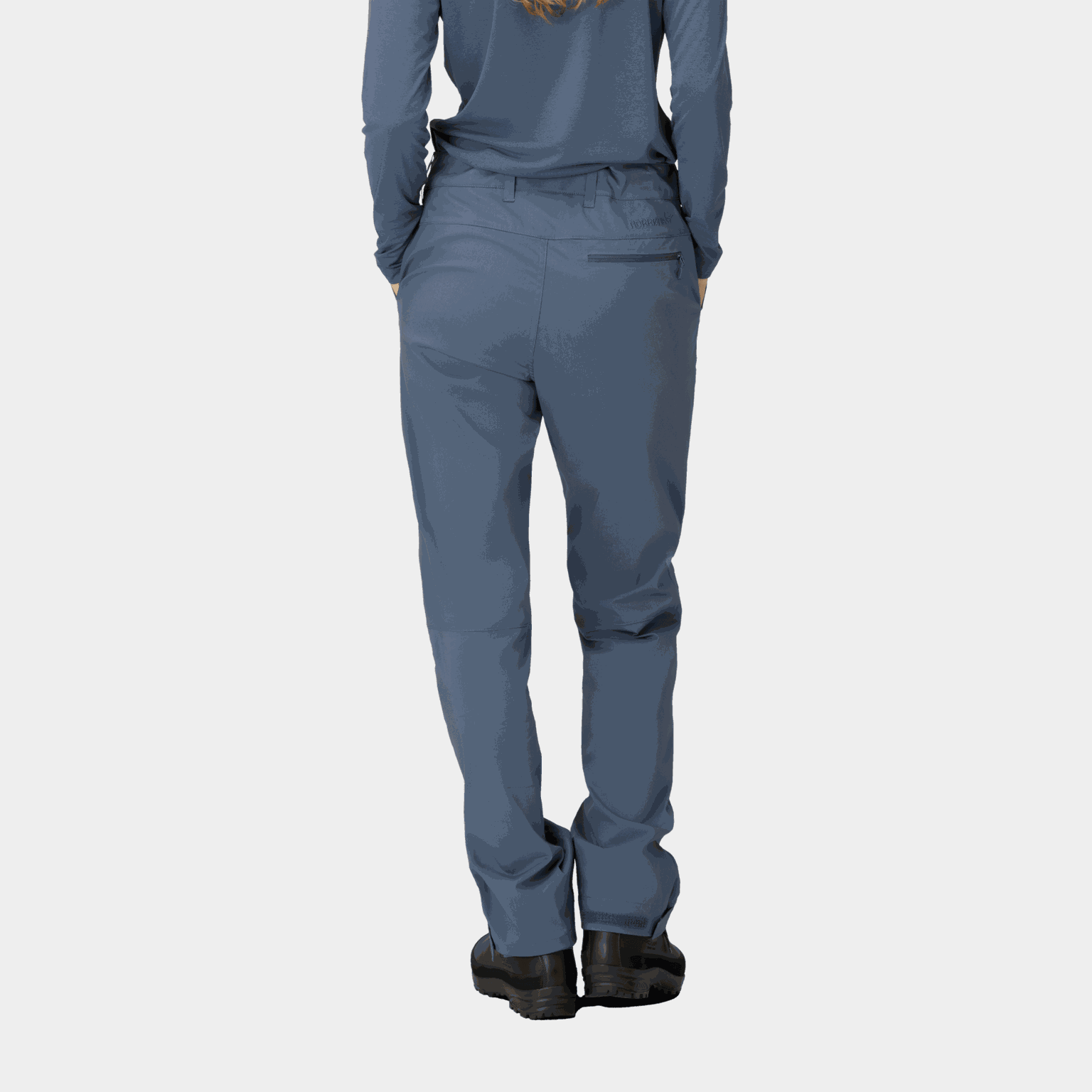 femund light cotton Pants, naisten vaellushousut - full image 2