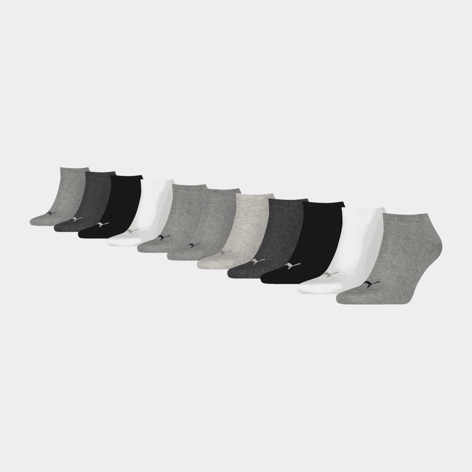 11PK Sneaker Socks, sukat - full image 1