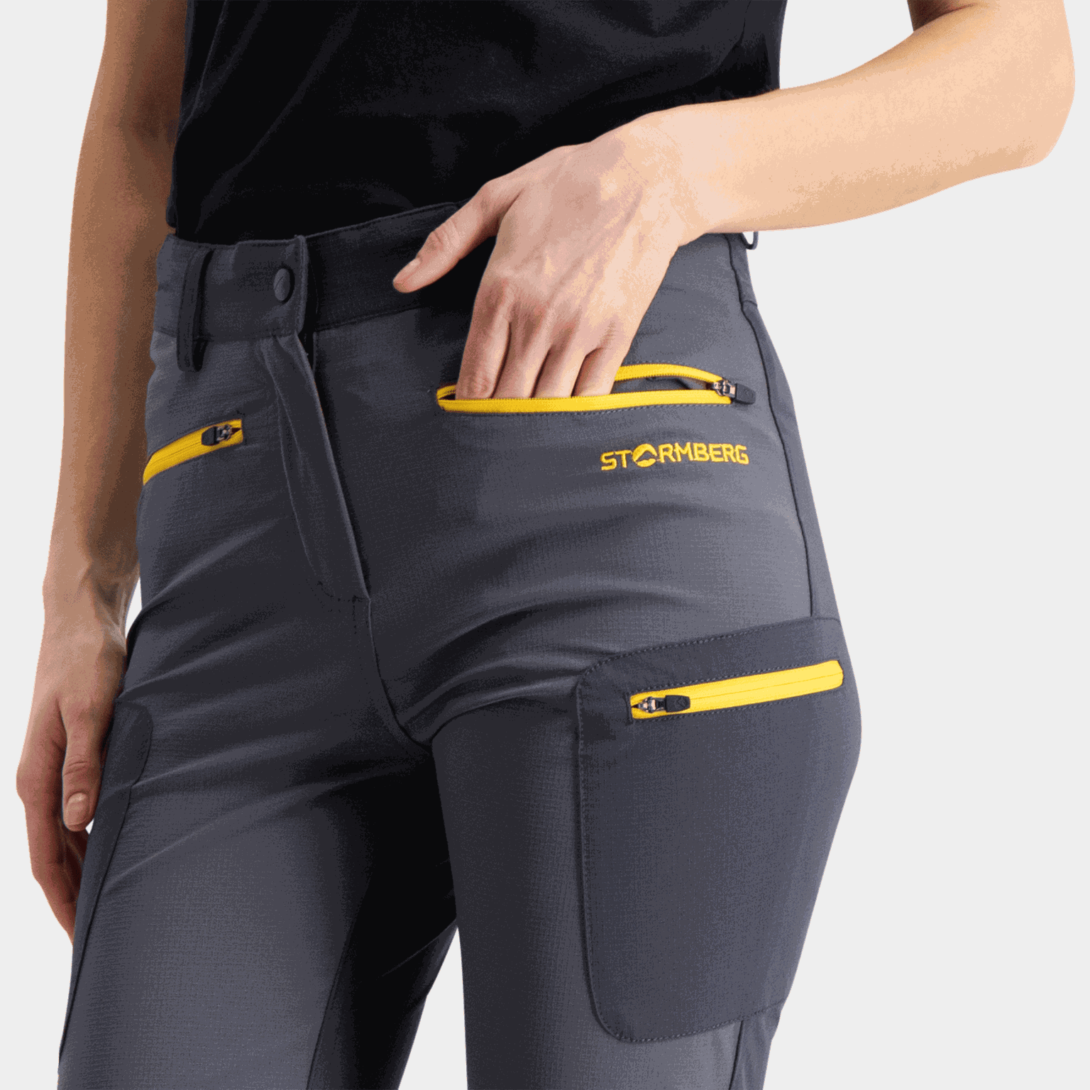 Liabekk Rec Slim Pants, naisten vaellushousut - full image 3