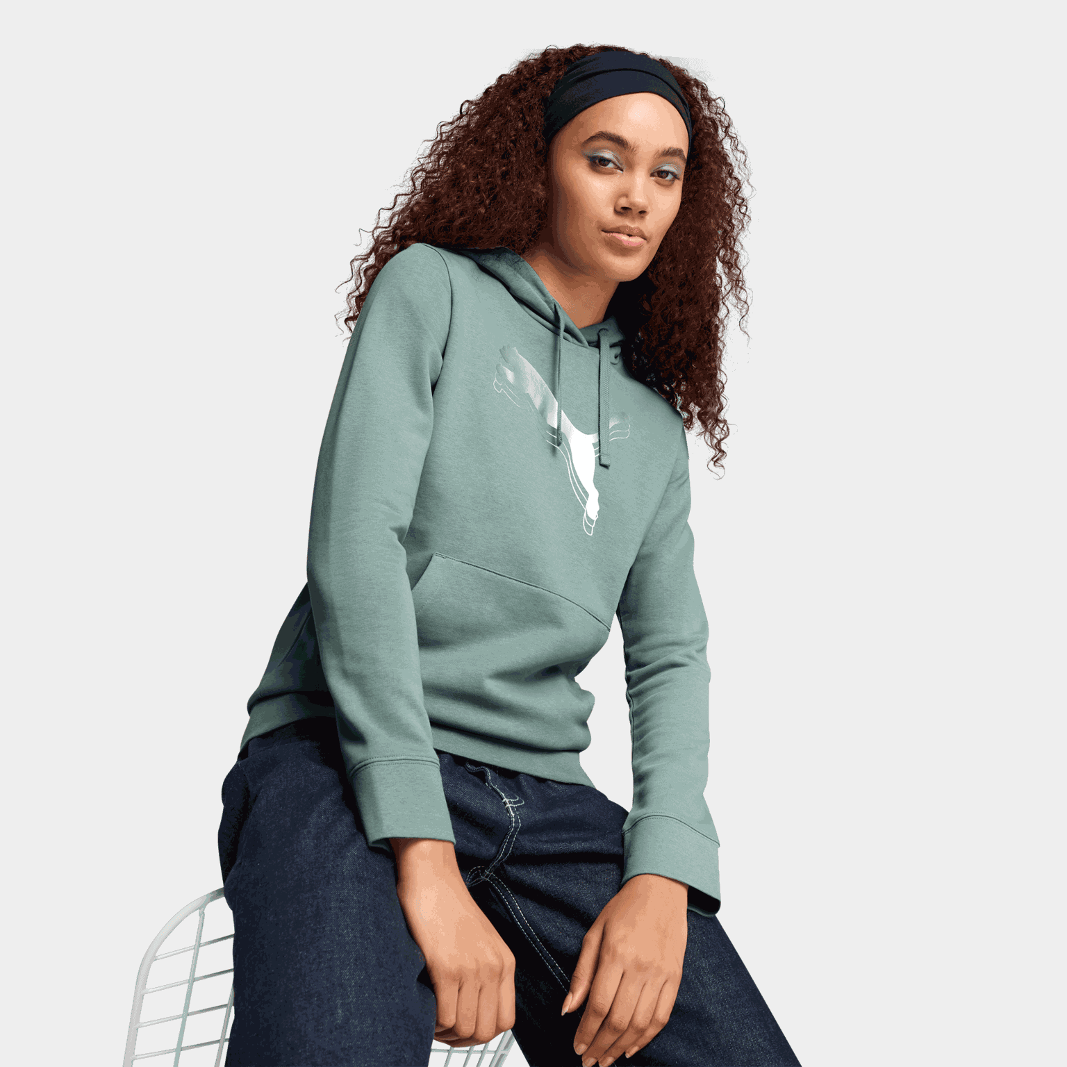 ESS Metallic Hoodie, naisten huppari - full image 1