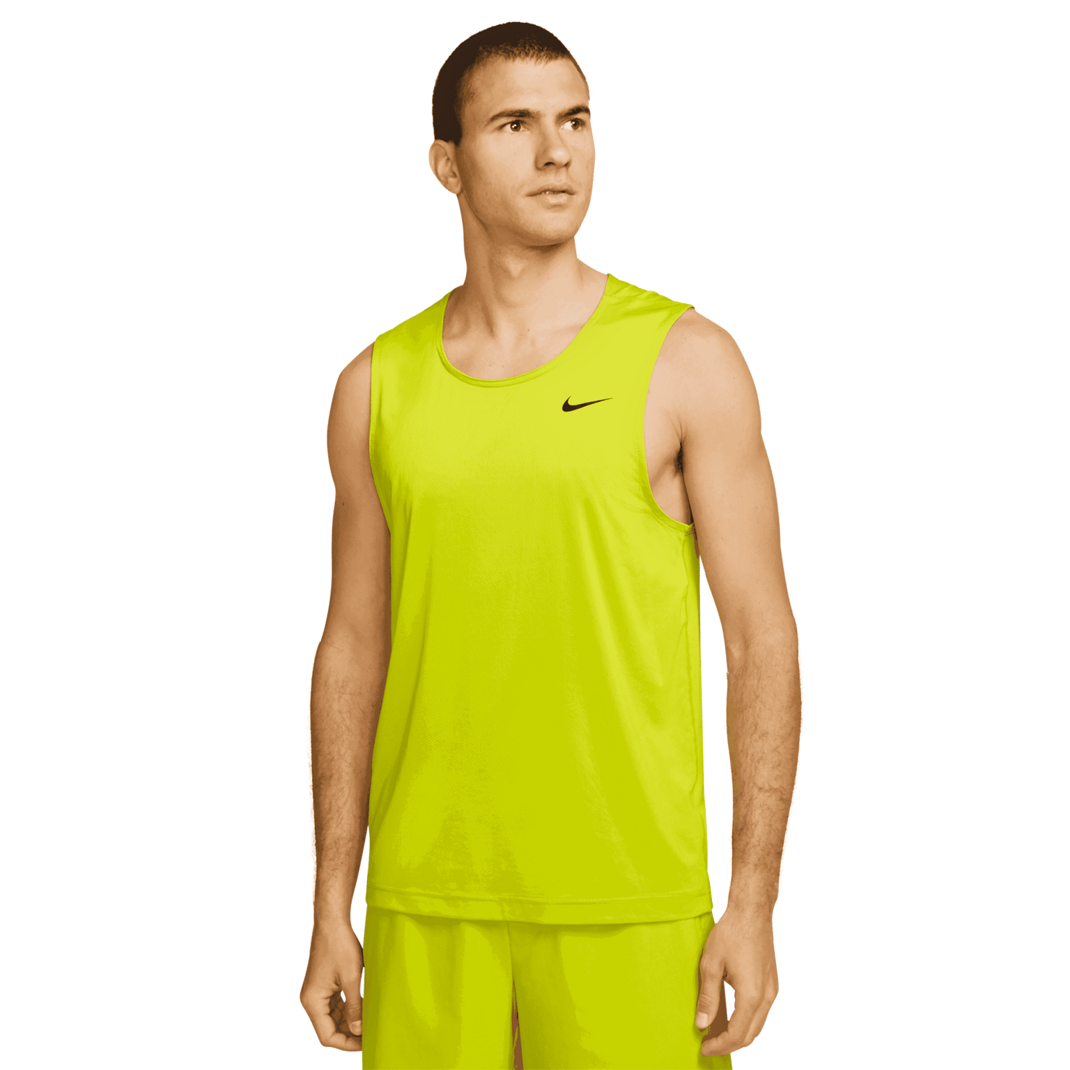 Nike Dri-FIT Ready Tank, мужская тренировочная рубашка без рукавов