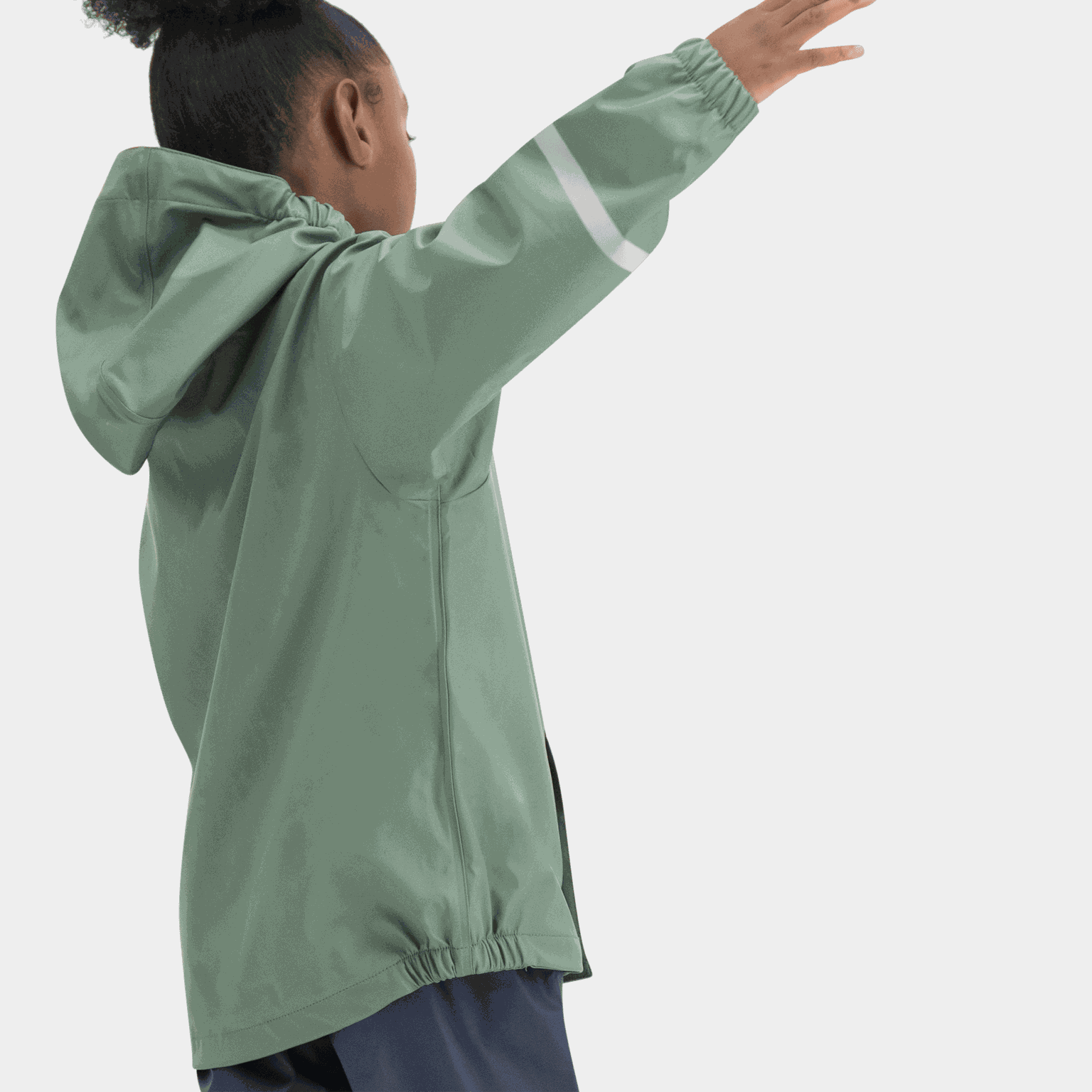 Kattegat Rain Jacket, lasten sadetakki - full image 2