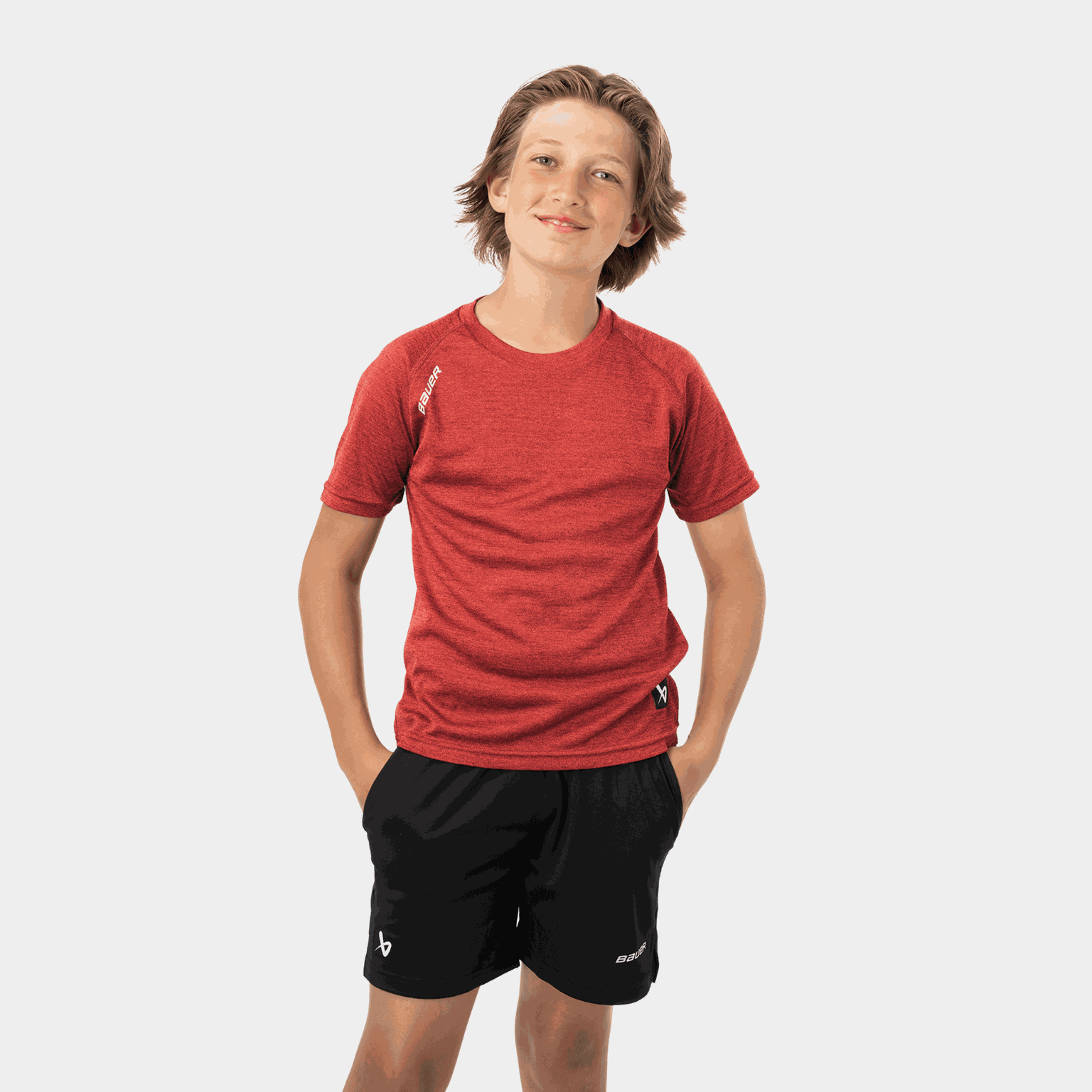 S24 Team Short Sleeve Tech Tee 26/27, lasten treenipaita - full image 1