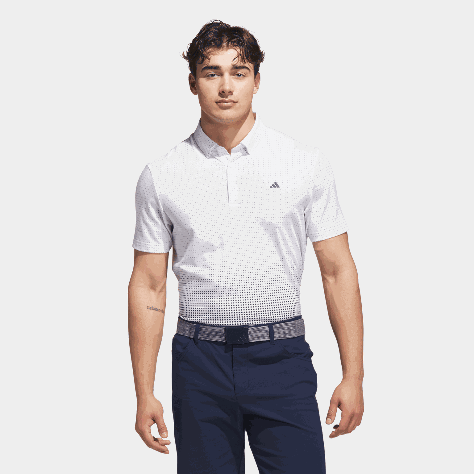 Go-To Printed Polo Shirt, miesten golfpaita - full image 2
