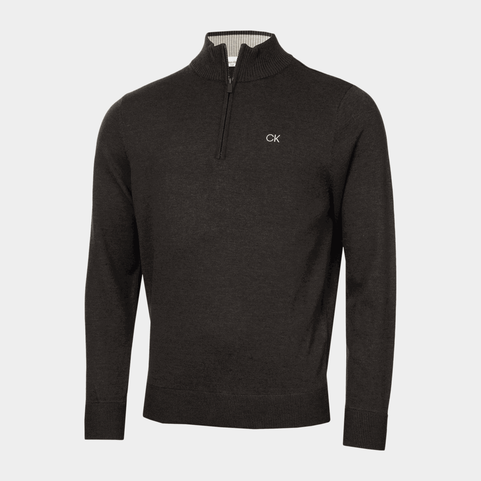 Elmwood Half Zip Sweater Black, miesten paita - full image 1