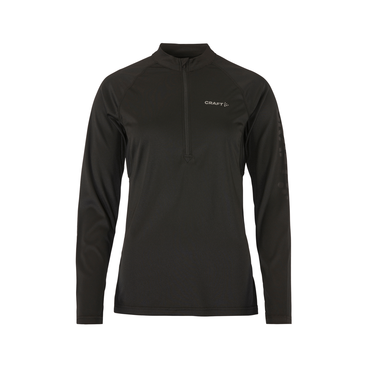Craft Core Charge Long Sleeve Zip Tee 2, женская тренировочная рубашка