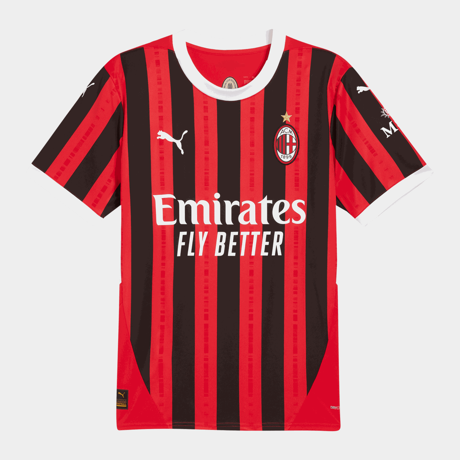 AC Milan Home Jersey Replica, miesten jalkapalloasu - full image 1