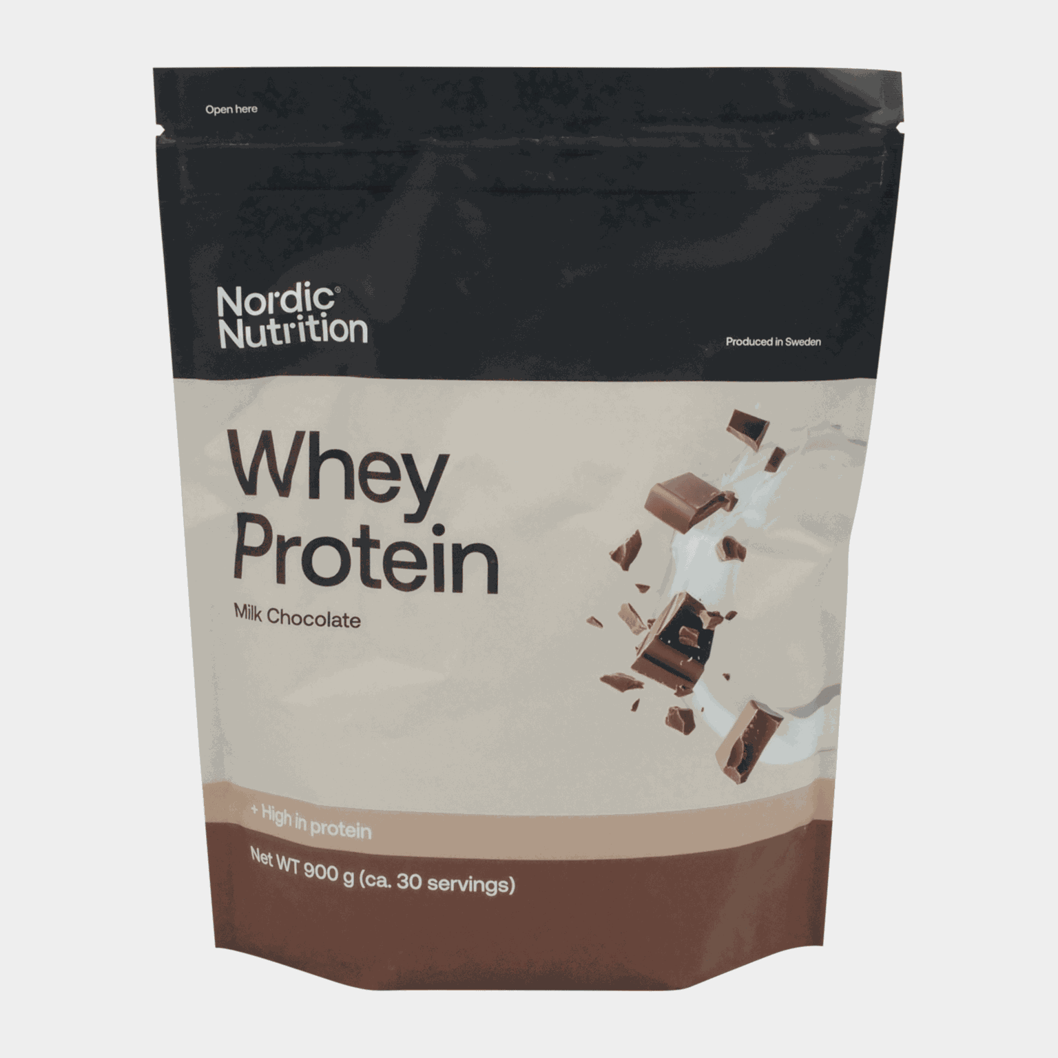Whey Protein - Chocolate 900 g, proteiinijauhe - full image 1