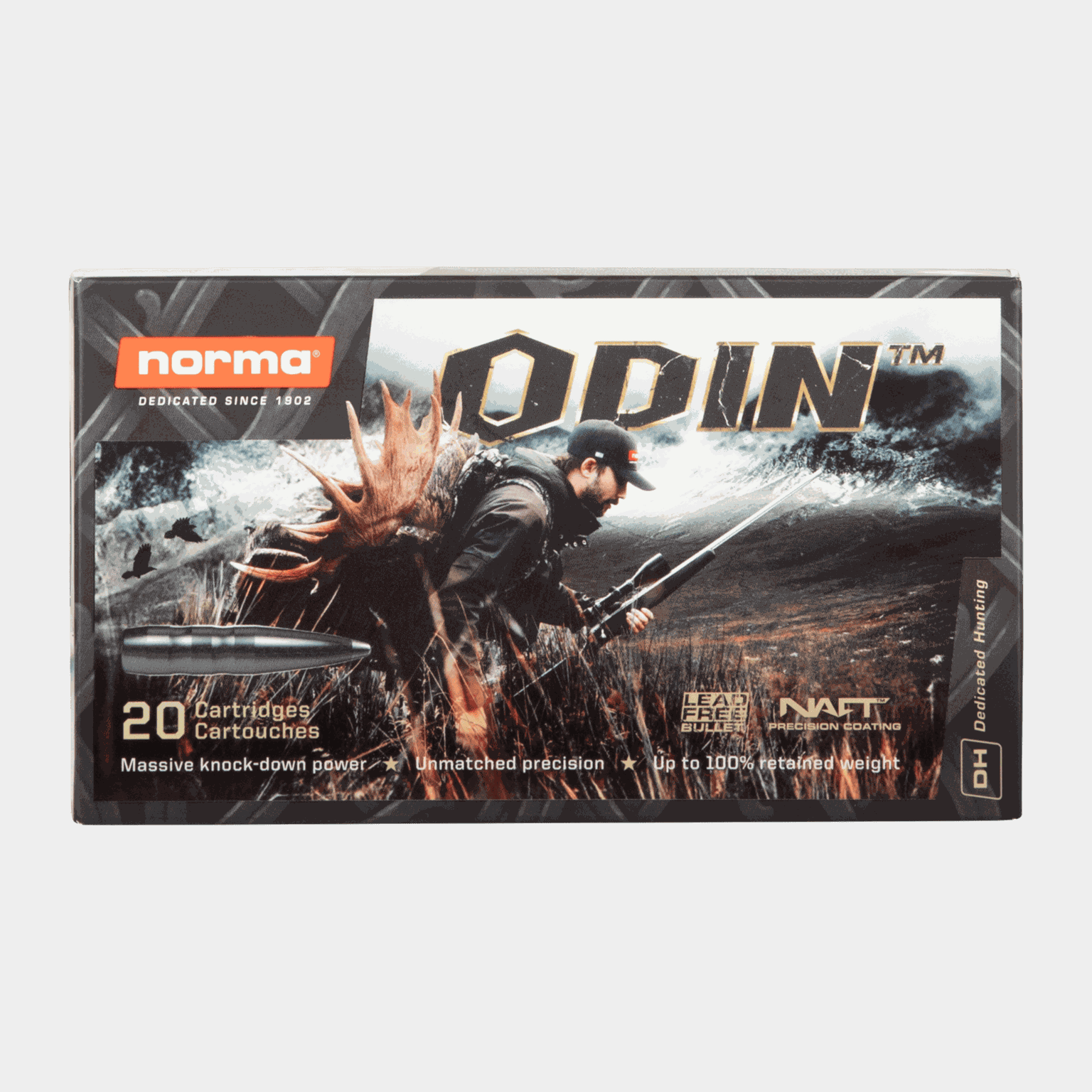 Norma Odin .308 Win 5g/162gr, kivääriammukset - full image 1