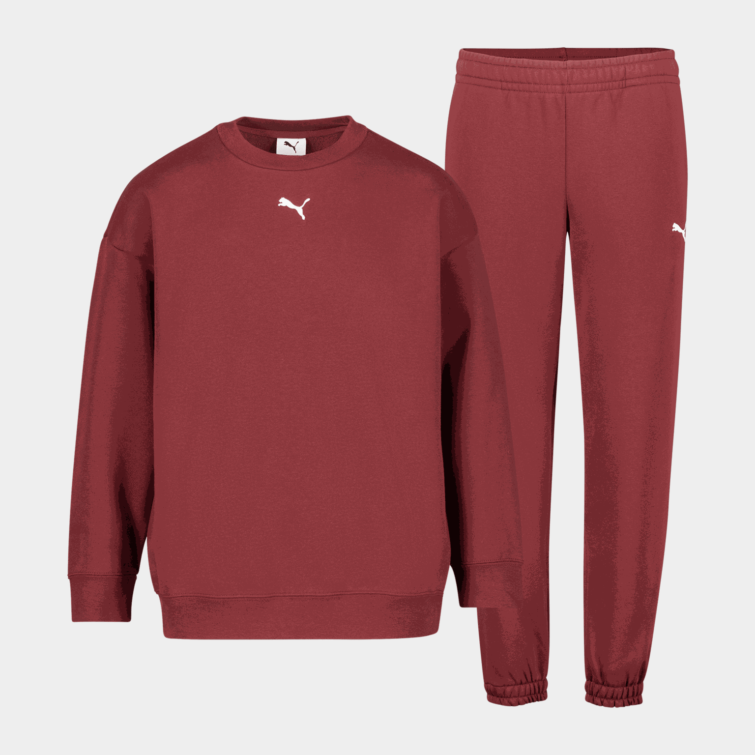 Loungewear Oversized Sweat Suit, nuorten collegepaita - full image 1