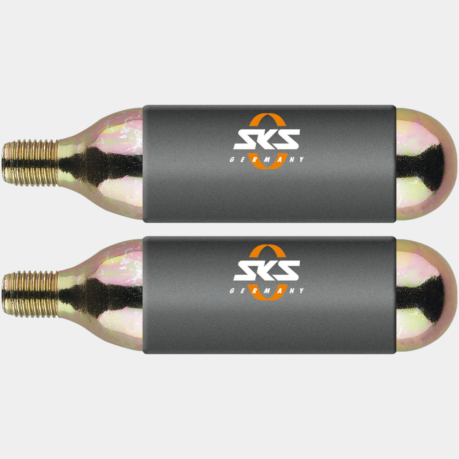 CO2 Cartridge threads 24 g 2 pk, paineilmapatruunat - full image 1
