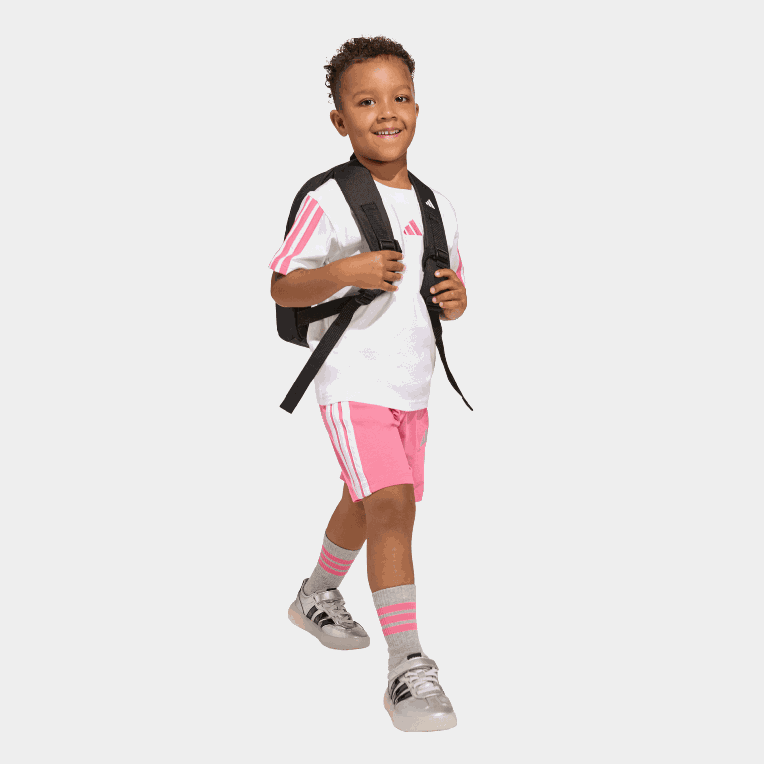 LK 3S T-SET 160, lasten t-paita ja shortsit - full image 3