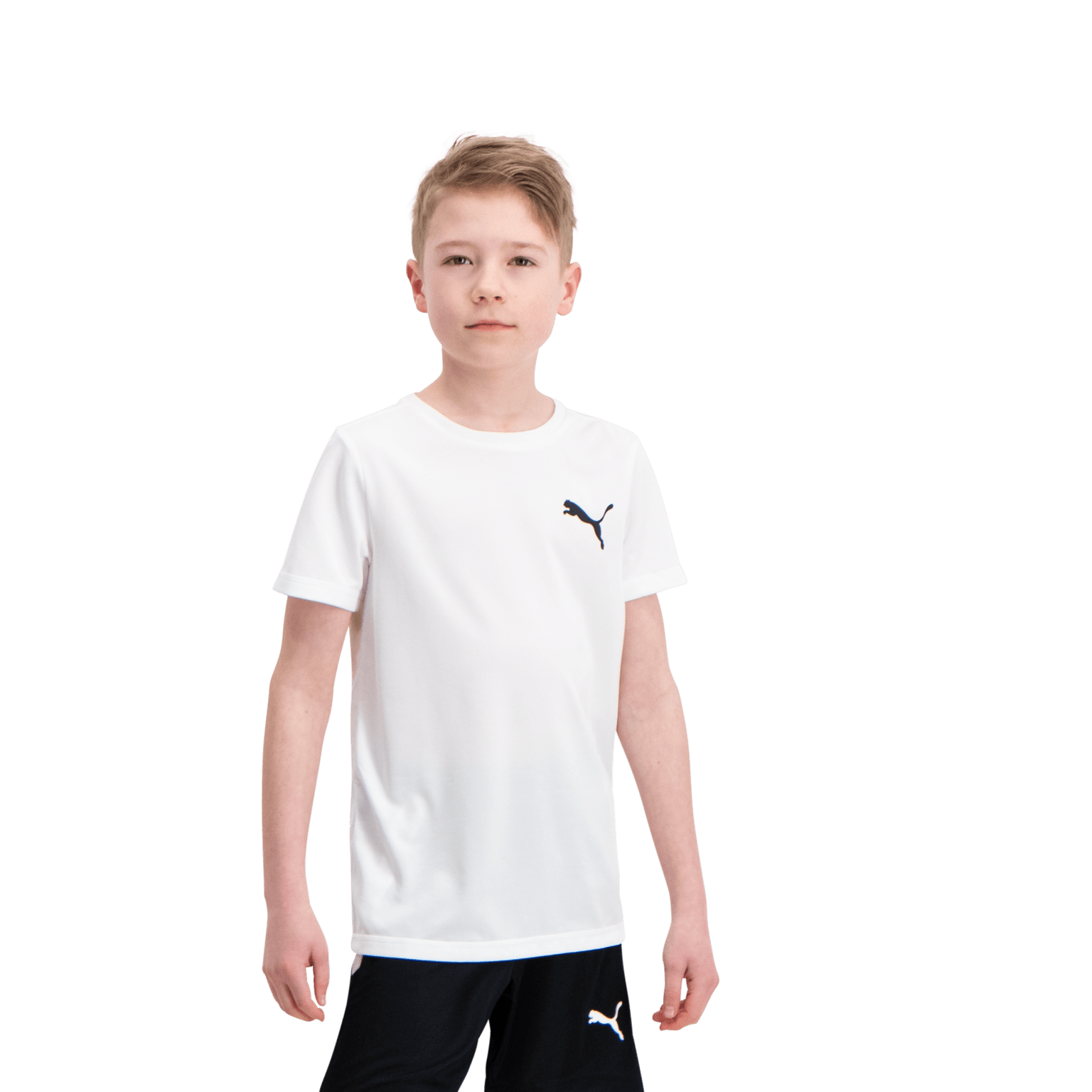 Puma Active Small Logo Tee, молодежная футболка