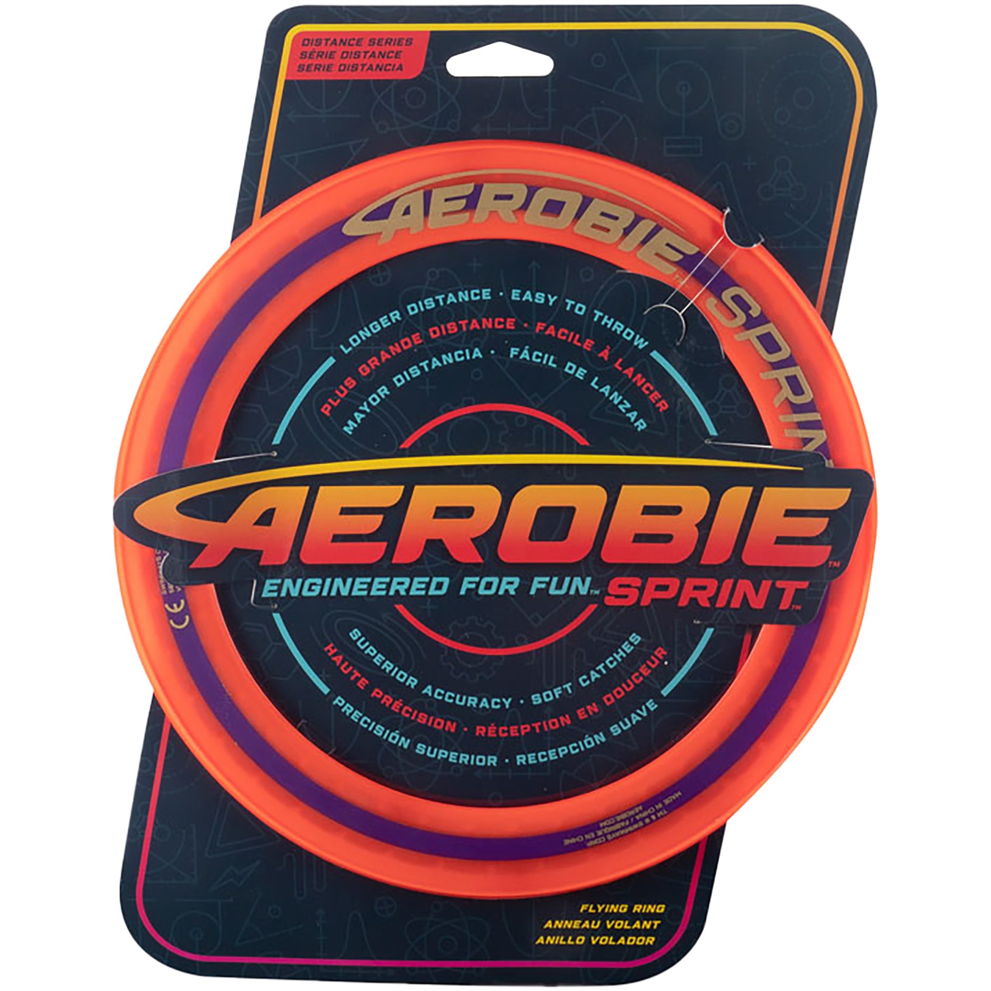 Летающее кольцо Aerobie Sprint 10 дюймов, фрисби