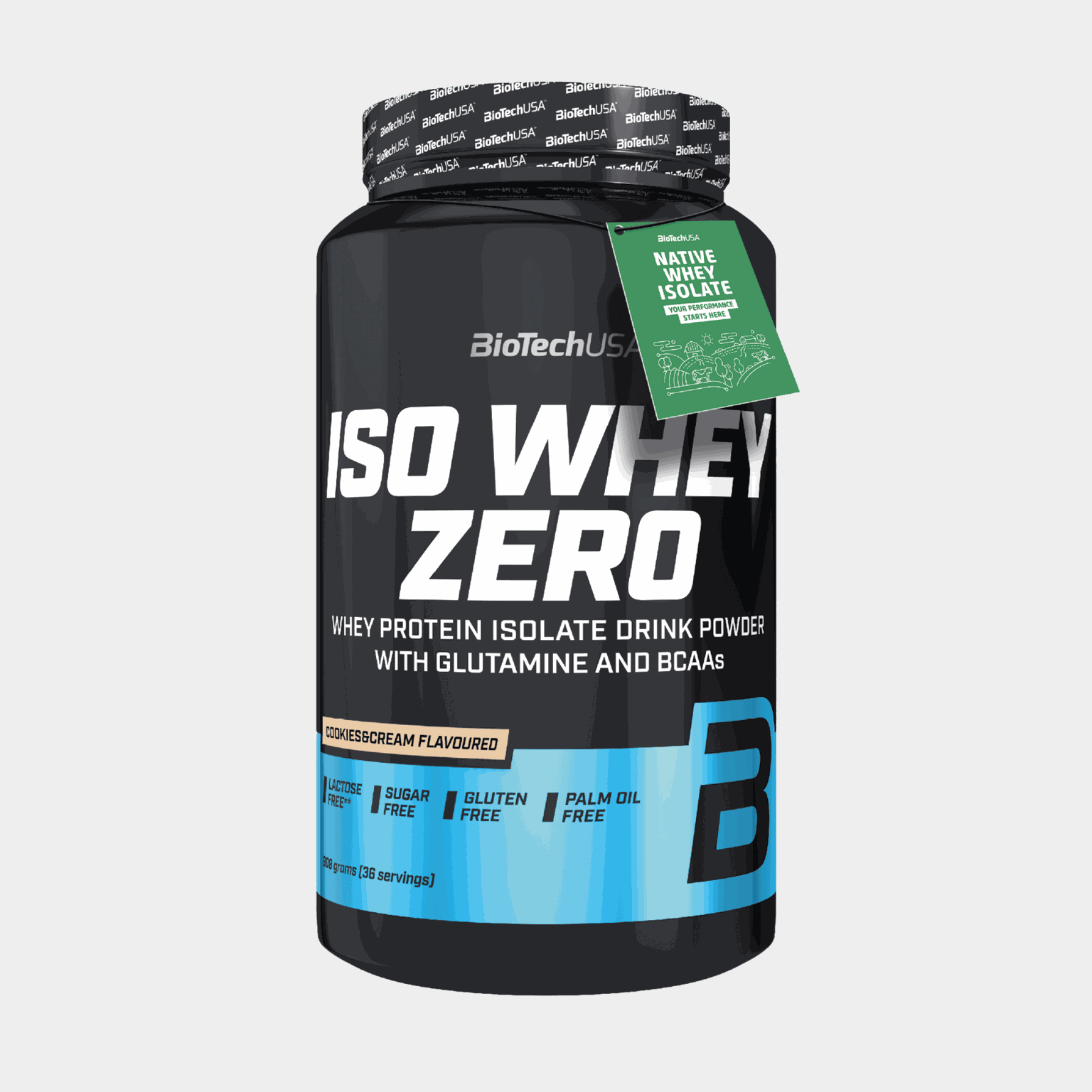 Iso Whey Zero 908g Cookies & Cream, proteiinijauhe - full image 1