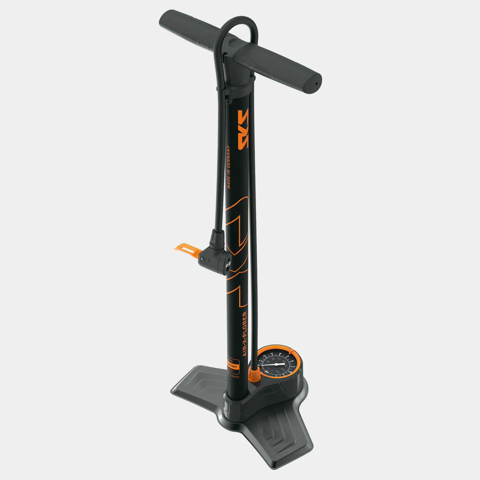 AIR X-PLORER 0 floorpump, polkupyörän lattiapumppu - full image 2