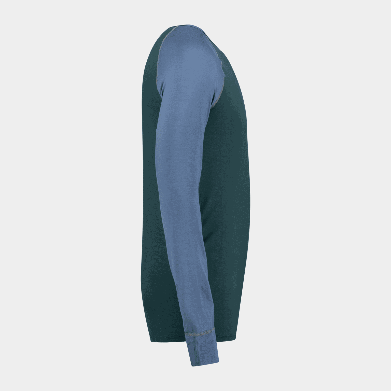 Falkenberg Bamboo Roundneck, miesten tekninen kerrastopaita - full image 2