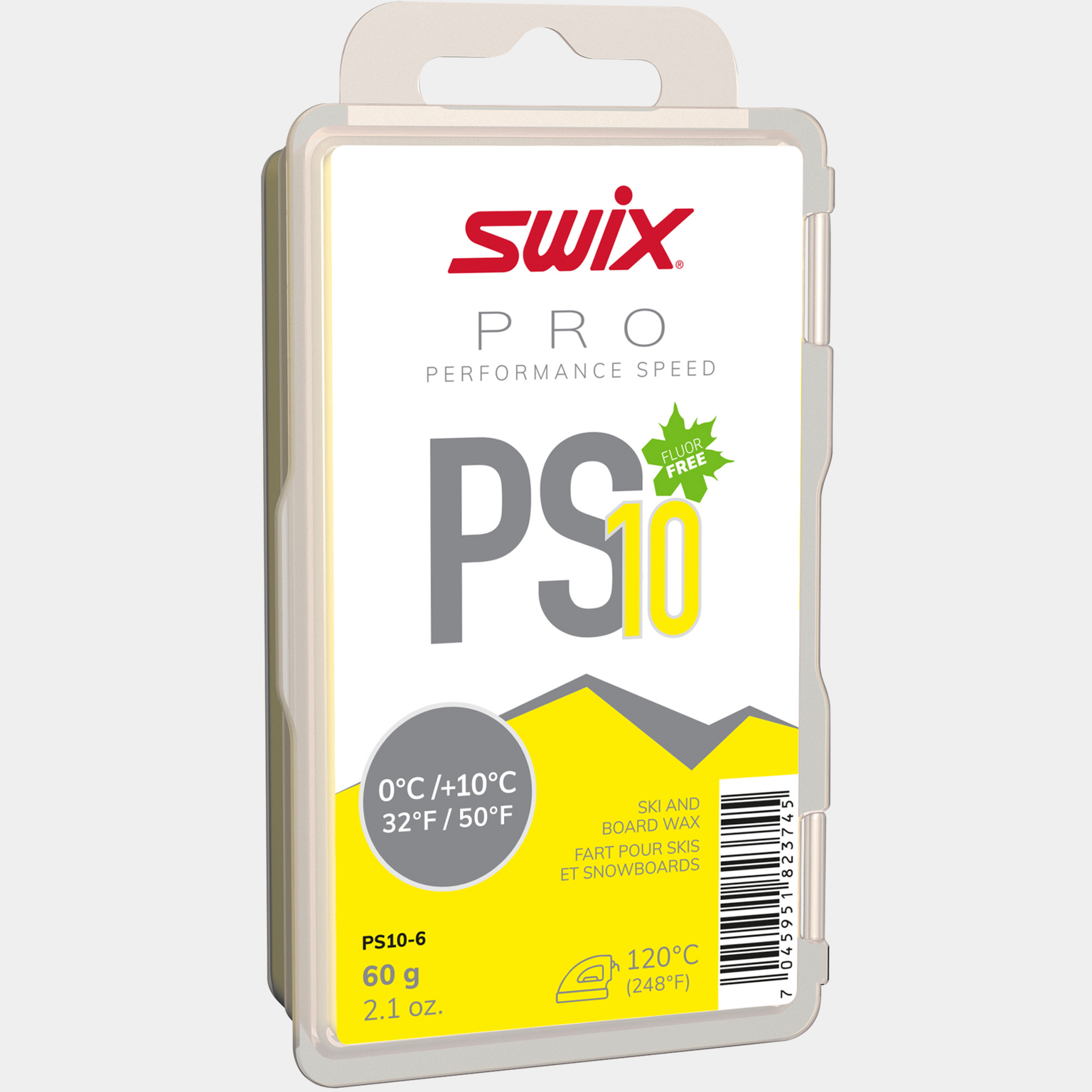 Glider PS10 Yellow, 0°C/+10°C, 60g 24/25, 0°C/+10°C, 60g 25/26, luistovoide - full image 1