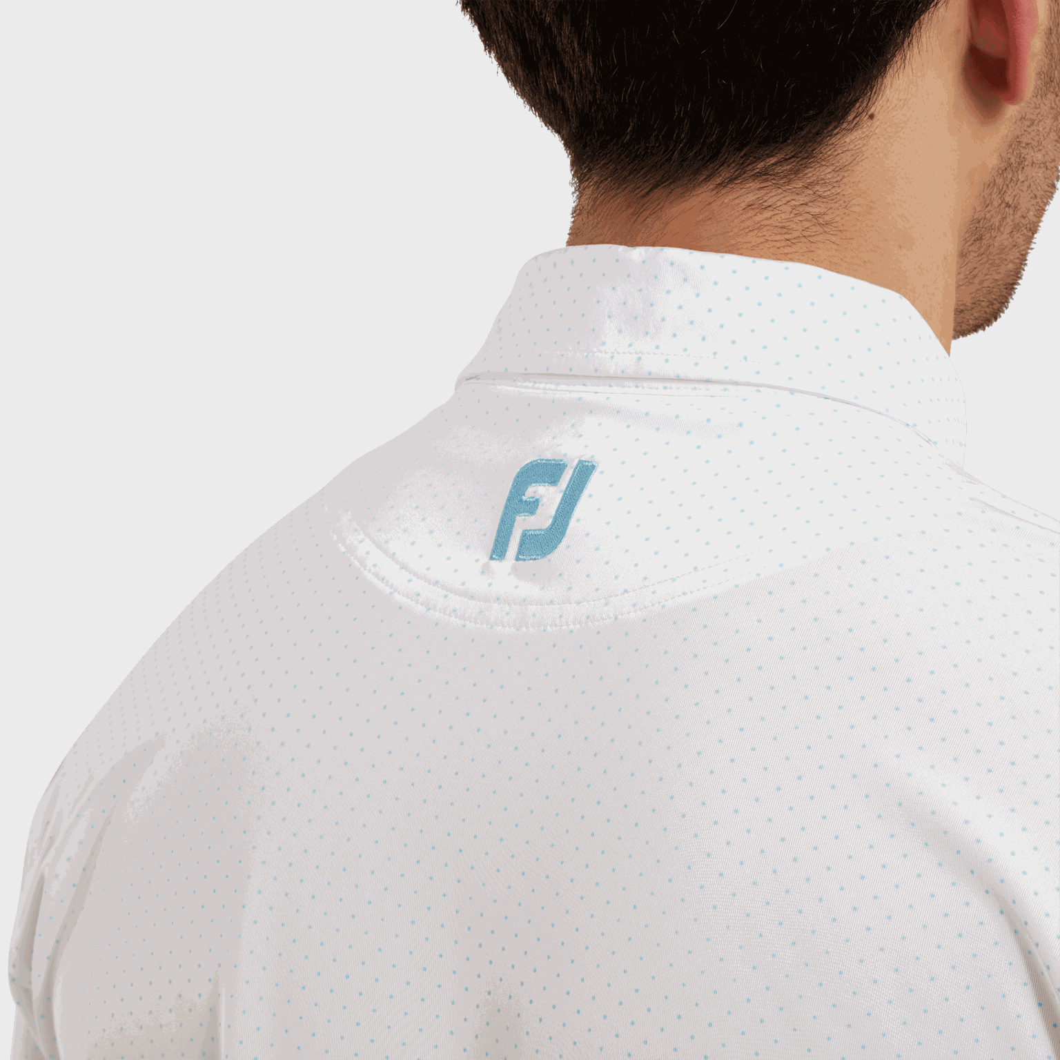 Stretch Lisle Dot Print99, miesten pikeepaita - full image 3