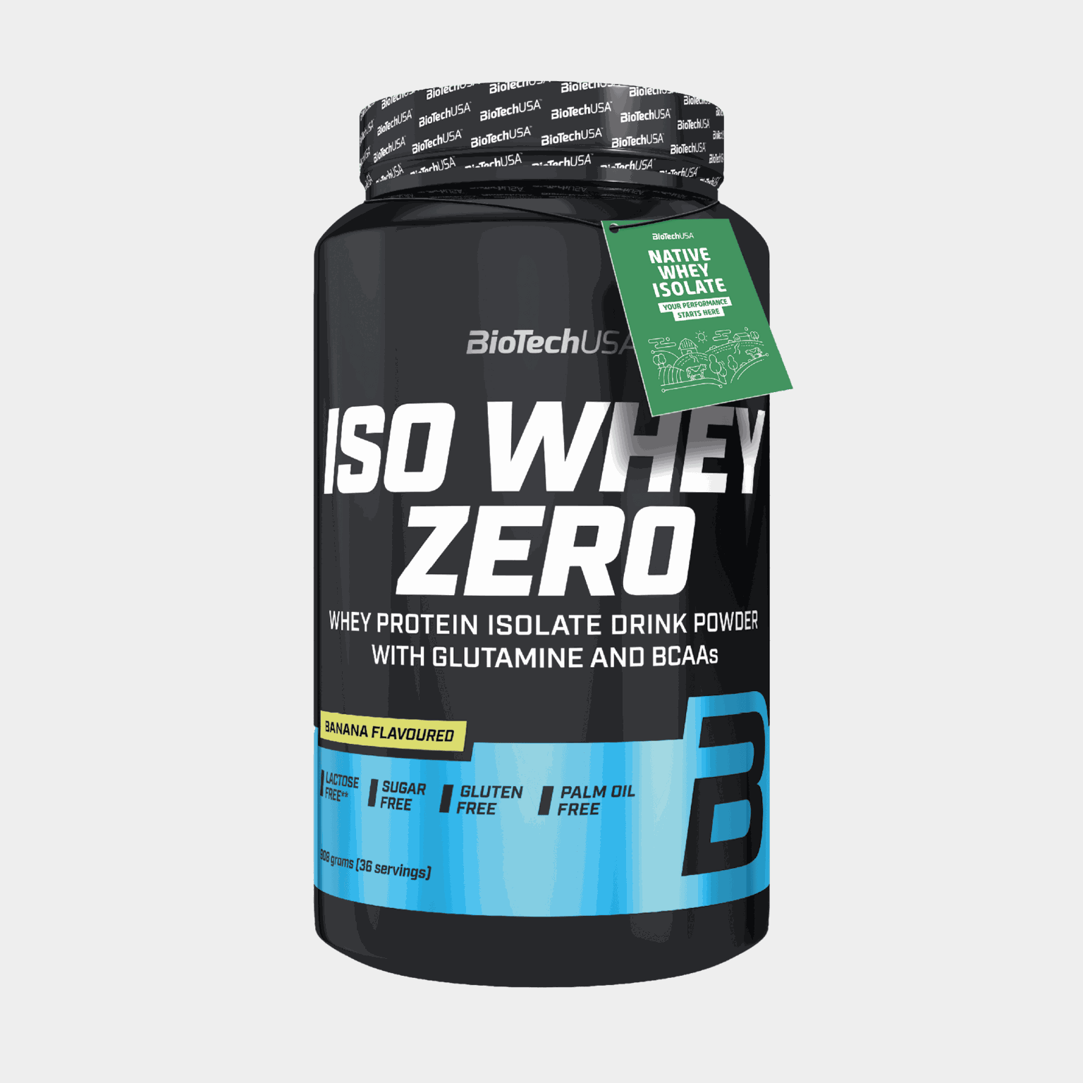 Iso Whey Zero 908g Banana, proteiinijauhe - full image 1