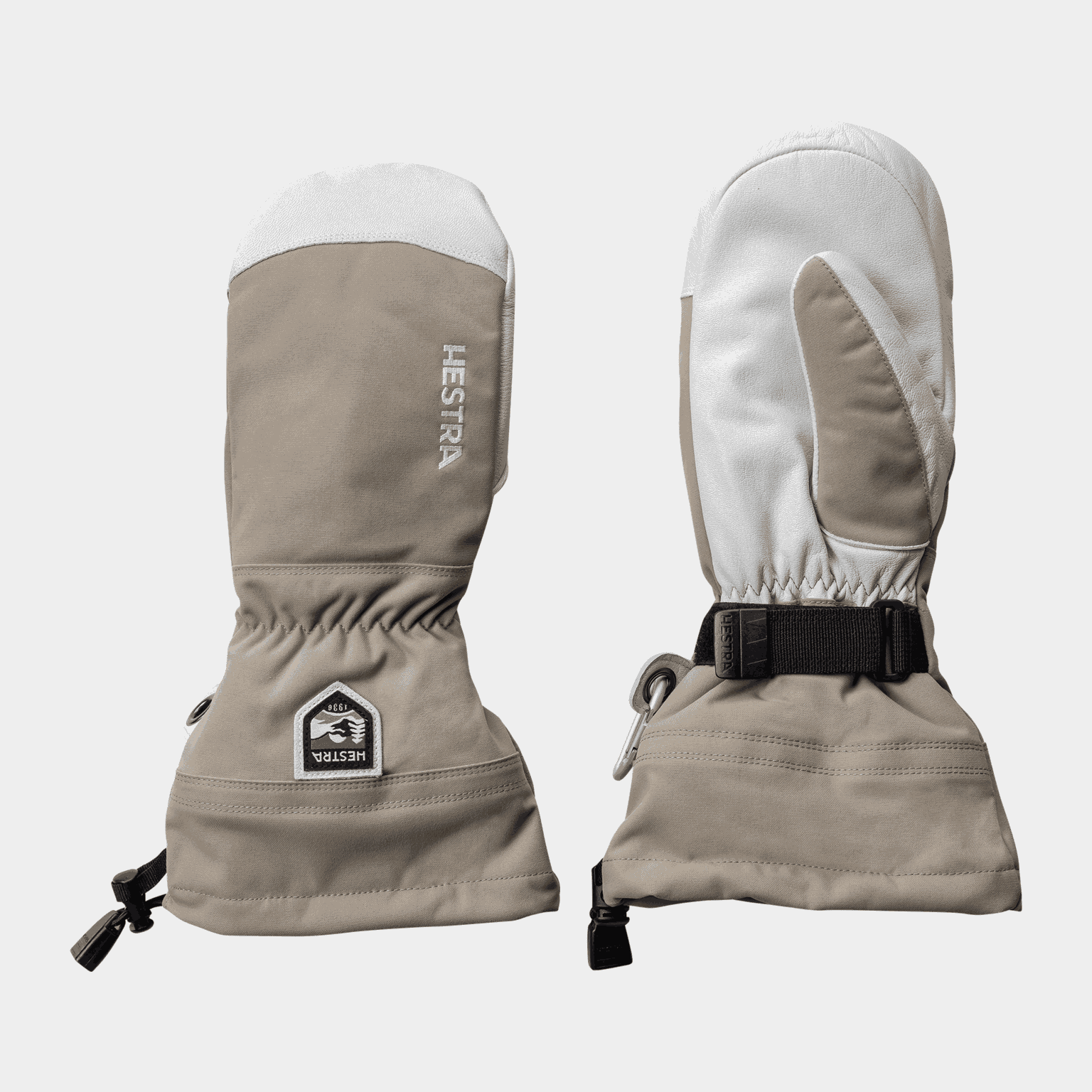 Alpine Mitten Army leather Heli ski 25/26, laskettelurukkaset - full image 1