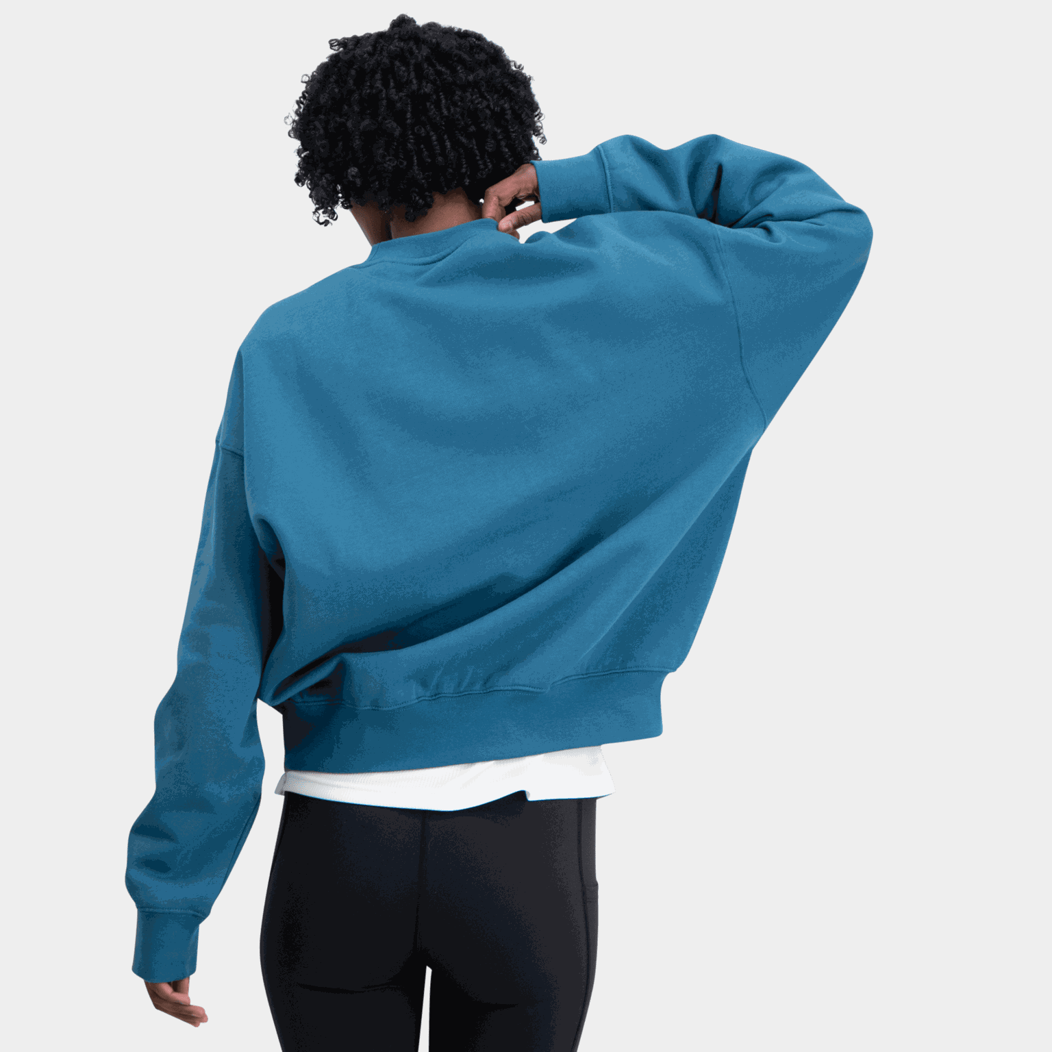 Studio Oversized Crew, naisten collegepaita - full image 2