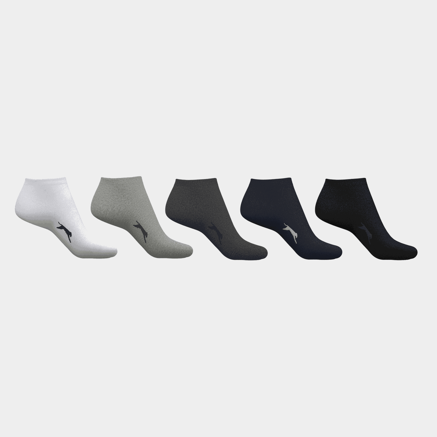 Slaz 5Pk TrainerSock, naisten sukat - full image 1