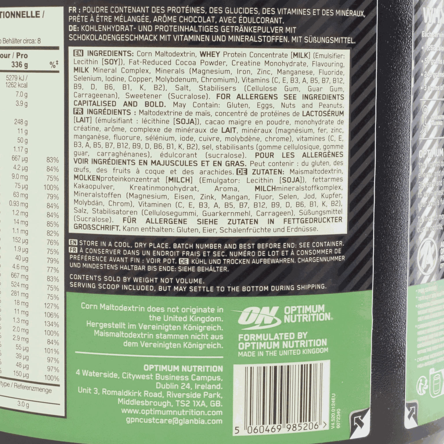 Serious Mass 2 727 g, proteiinijauhe - full image 3