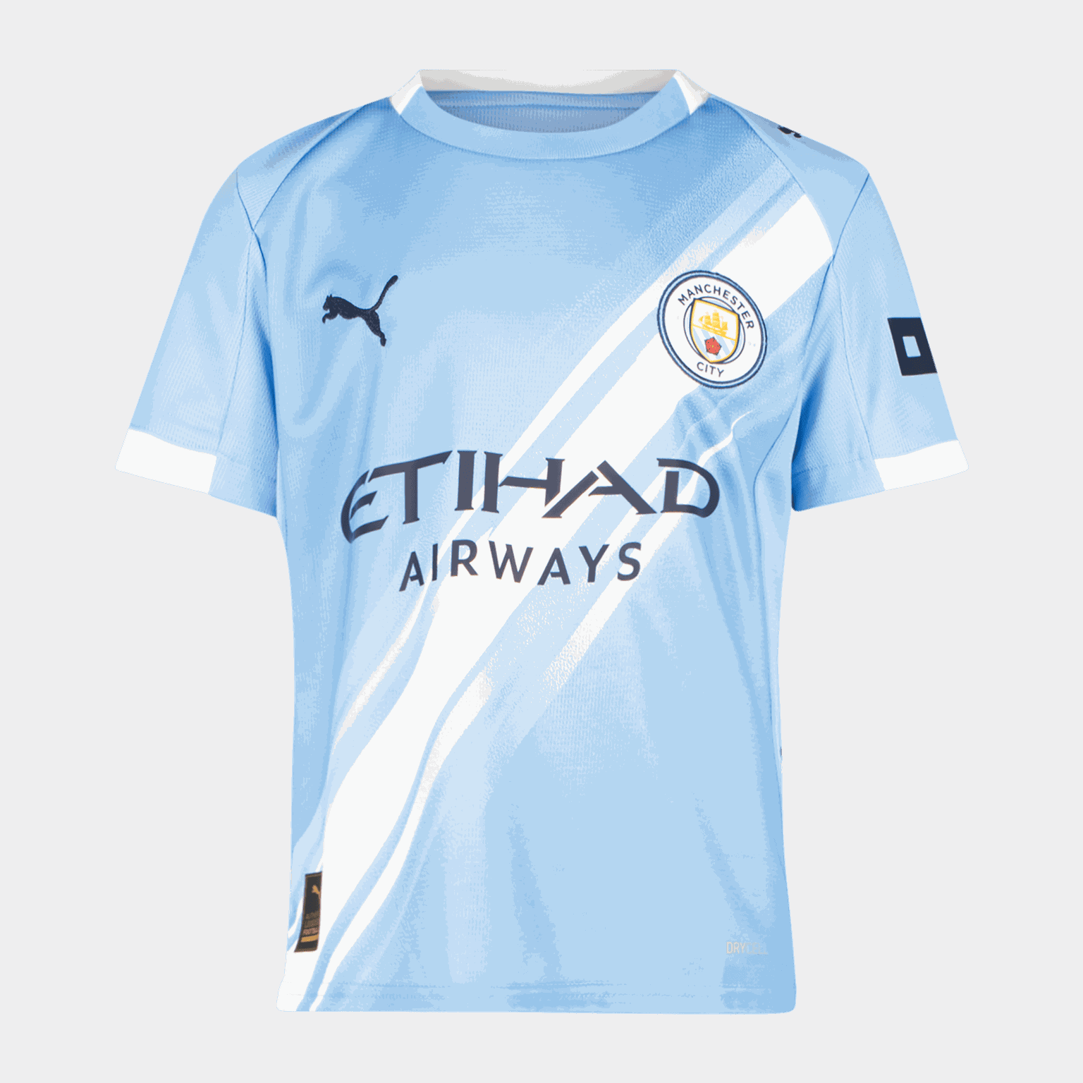Manchester City Home Jersey 25/26, nuorten jalkapalloasu - full image 1