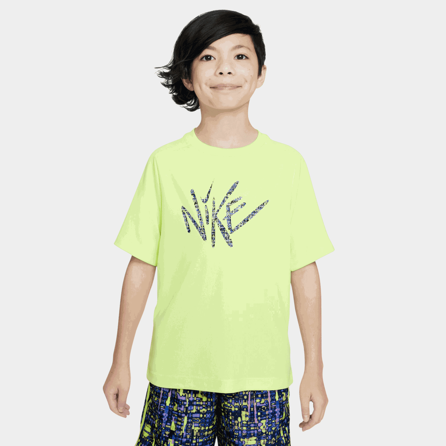 B Nk Df Multi Ss Top Gx Bold, lasten t-paita - full image 1