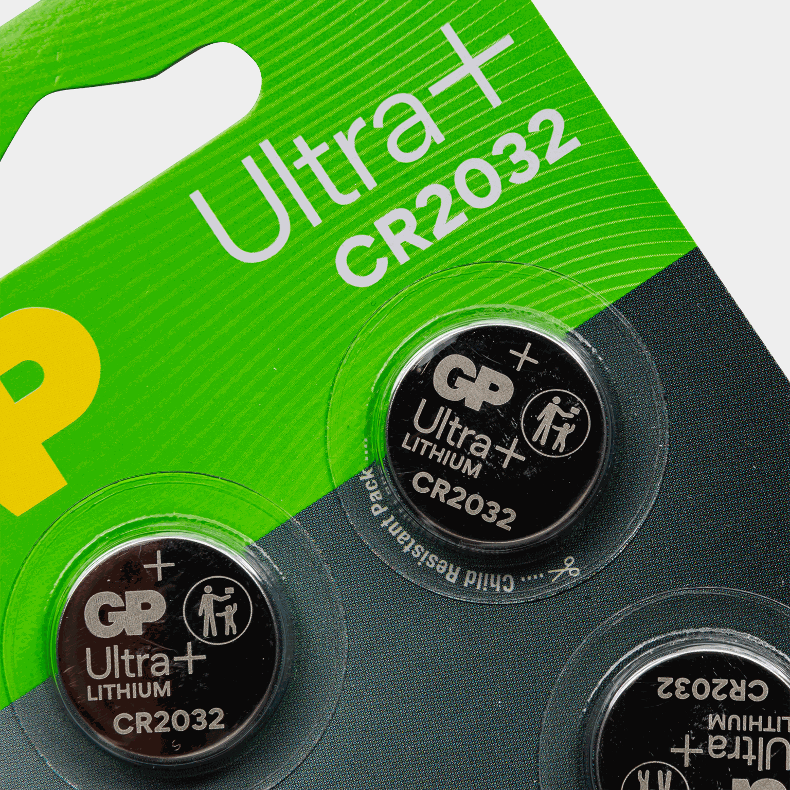 Litiumbatteri CR2032 4-P, nappiparisto - full image 2