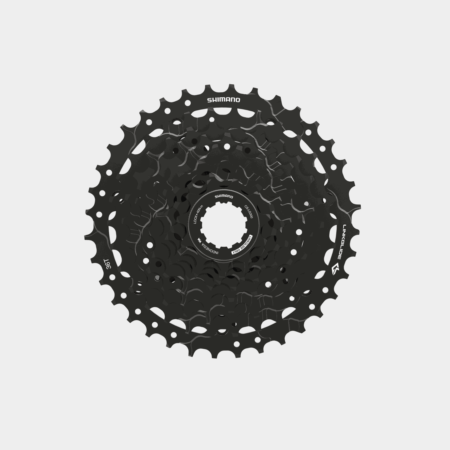 Cassette 11-36 9s CS-LG300 Cues, Shimano -rataspakka: - full image 1