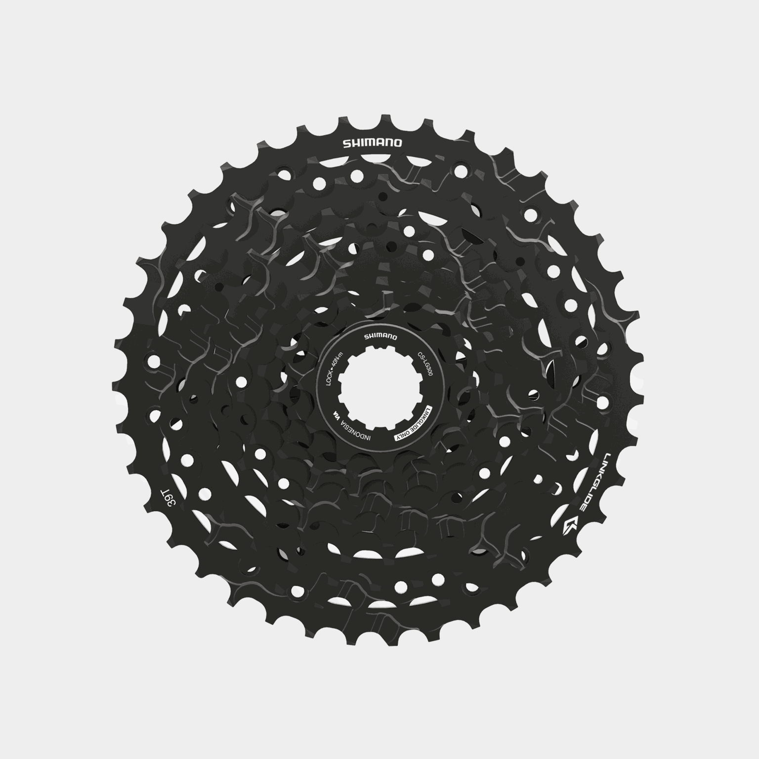 Cassette 11-39 10s CS-LG300 Cues, Shimano -rataspakka: - full image 1