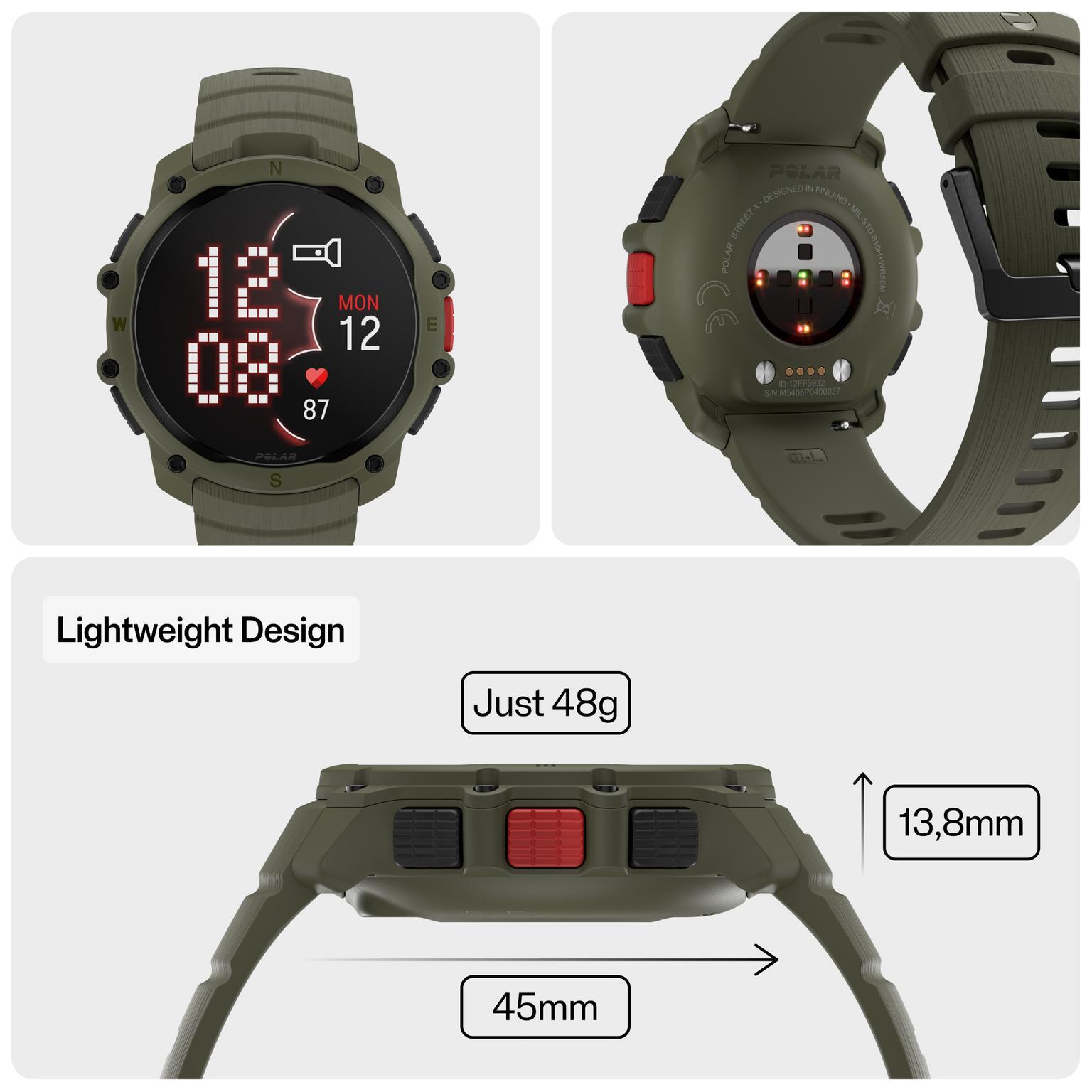 STREET X MULTISPORT WATCH S-L, urheilukello - full image 3