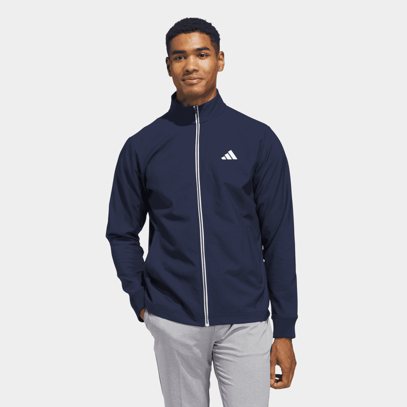 Ultimate365 Textured Woven Full-Zip, miesten golftakki - full image 1