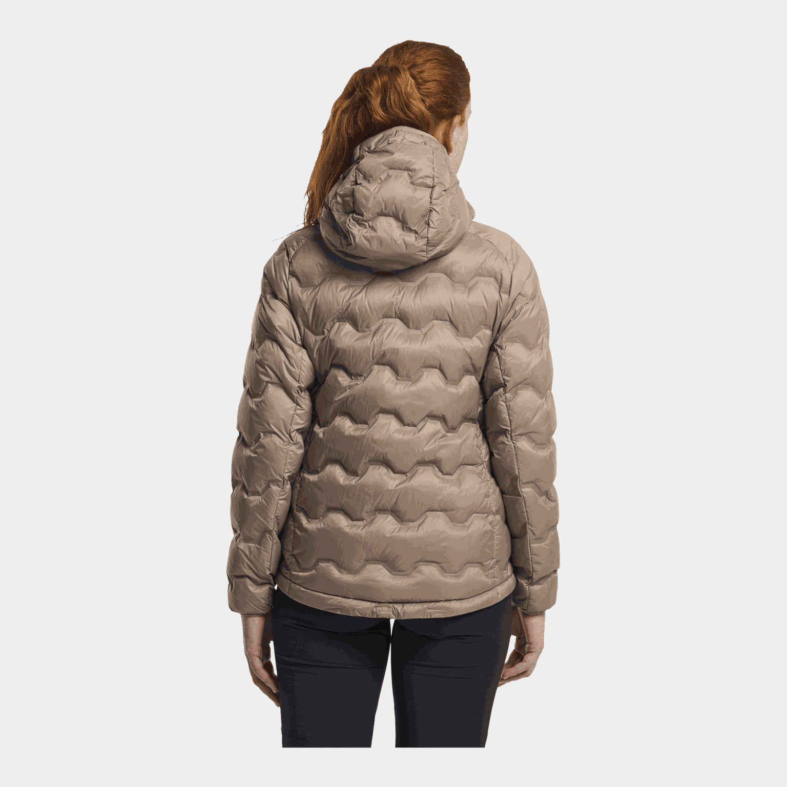 Miyabi Hood Down Jacket, naisten untuvatakki - full image 2