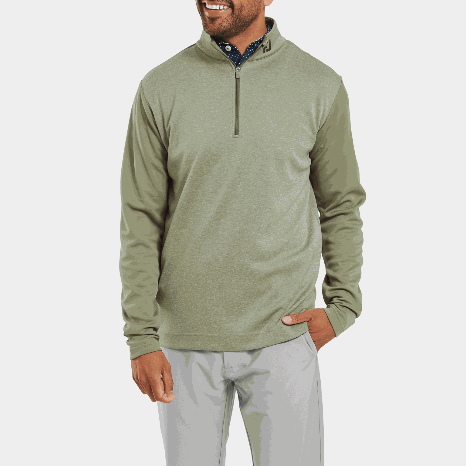 Tonal Heather Chill-Out, miesten golfpaita - full image 1