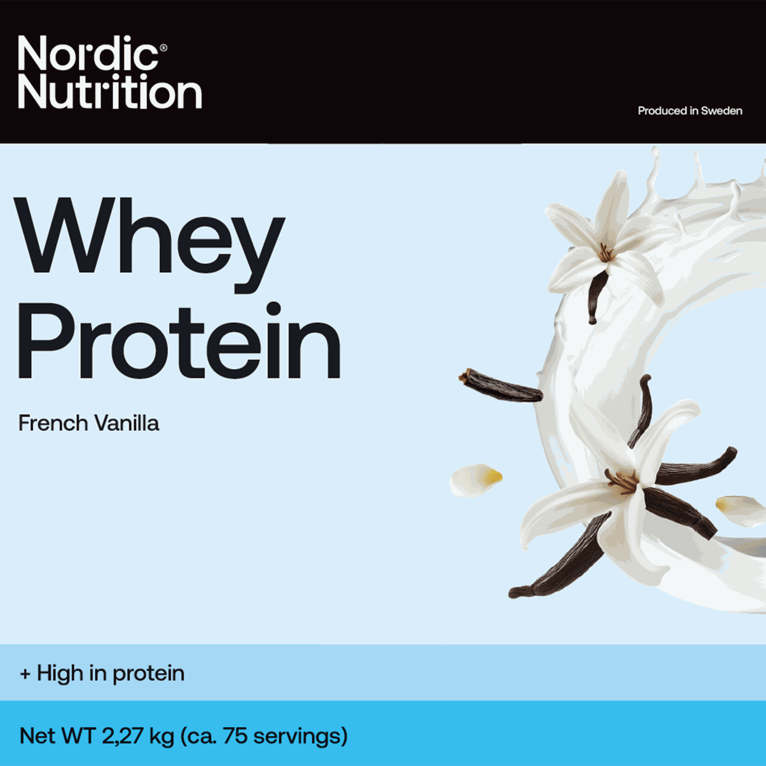 Whey Protein - Vanilla 2 270 g, proteiinijauhe - full image 1