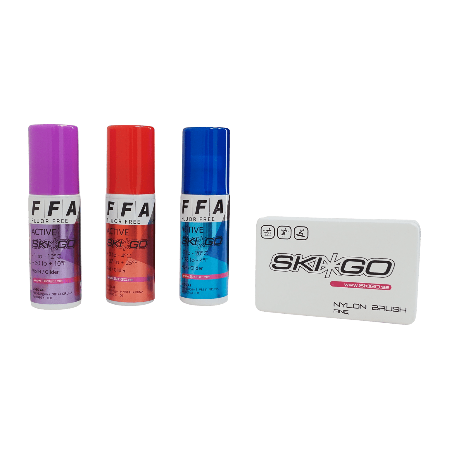 Skigo Glide Kit, кремовый набор