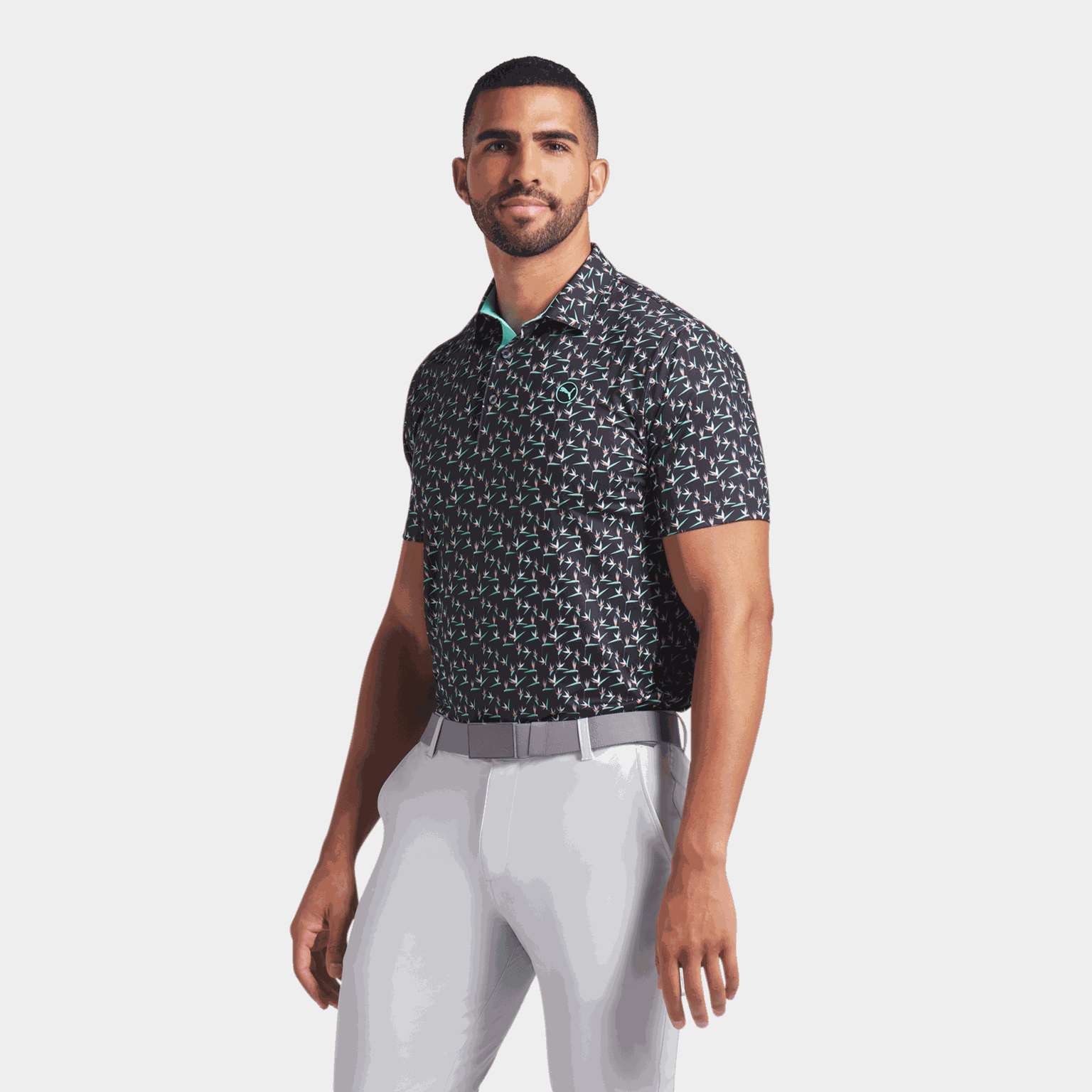 MATTR Paradise Polo, miesten golfpaita - full image 1